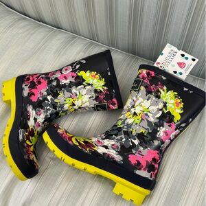Joules Molly Welly Rain Boots - NIB - size EU Size 36 (US 5 but fits size 6)
